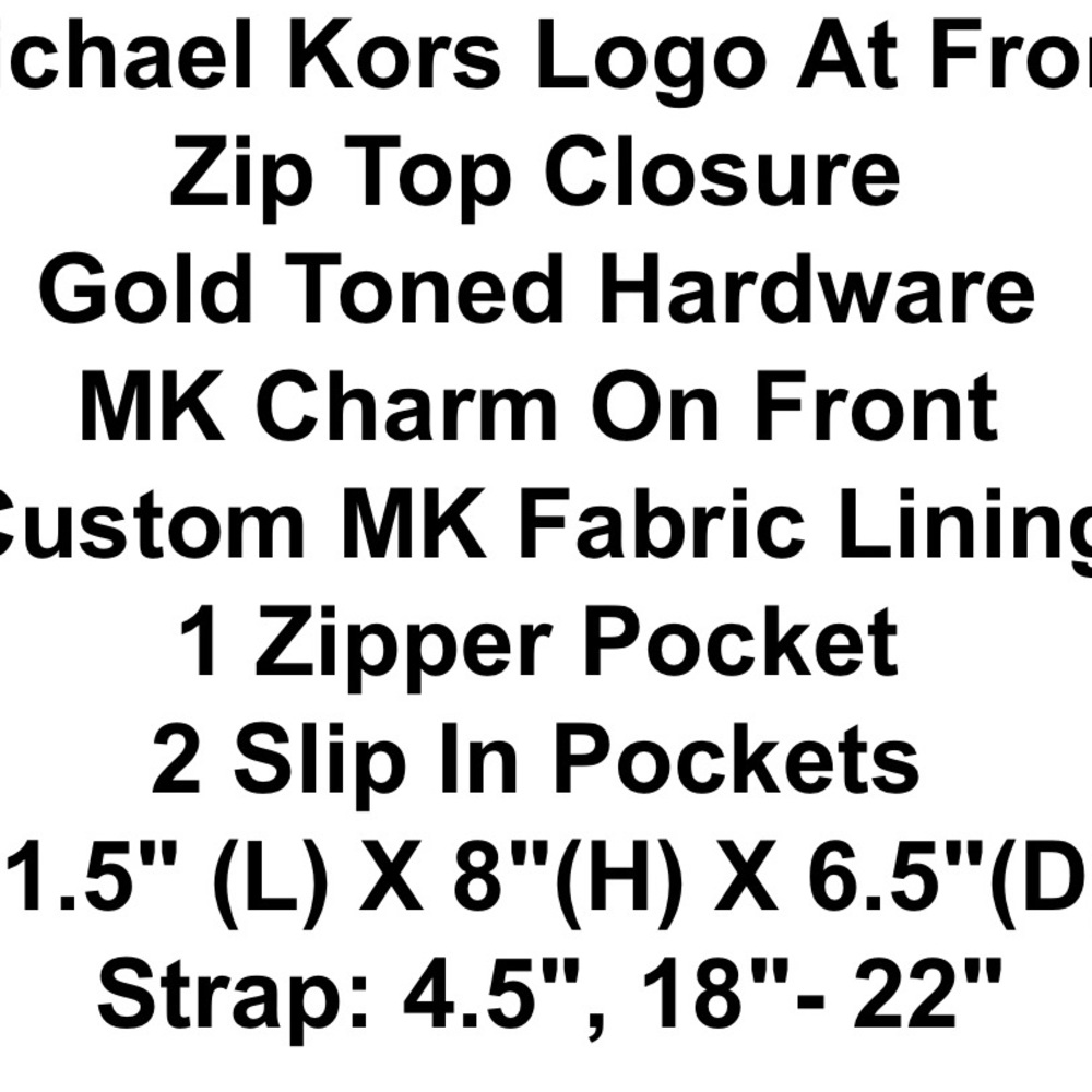 Michael Kors Carmine Pink and logo medium satchel NWT! - Picture 5 of 5